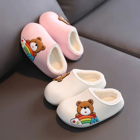 Children's waterproof foam slippers