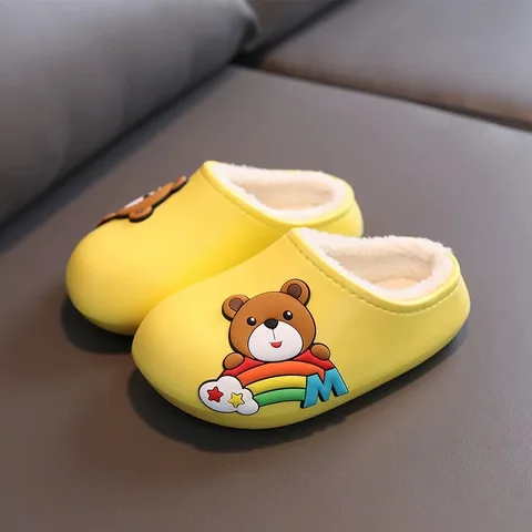 Children's waterproof foam slippers