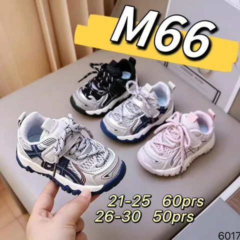 Mesh Spliced Kids Outdoor Sneakers, Velcro Wear-resistant Thick Sole Toddler Hiking Shoes