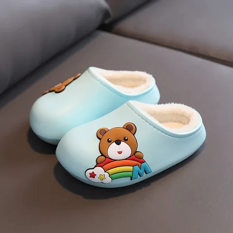 Children's waterproof foam slippers