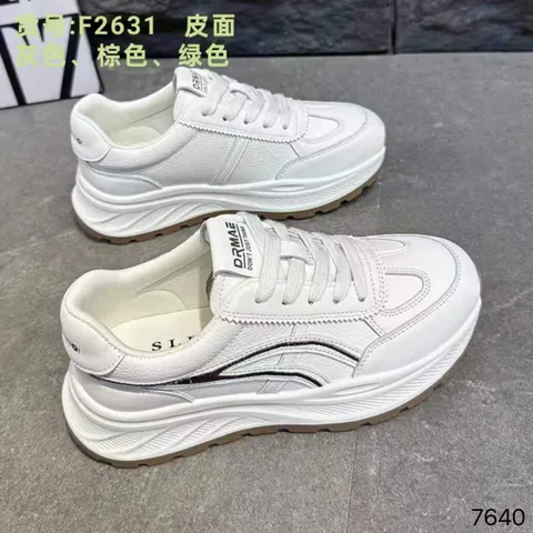 Women’s White Platform Casual Sneakers