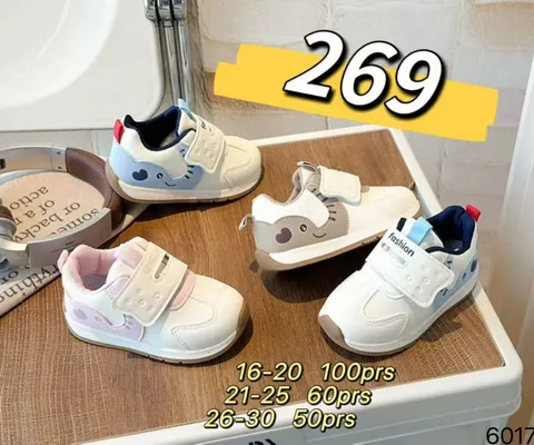 Cute Elephant Spliced Baby First Walkers, Velcro Rubber Soft Sole Toddler Functional Shoes
