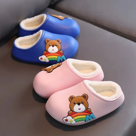 Children's waterproof foam slippers