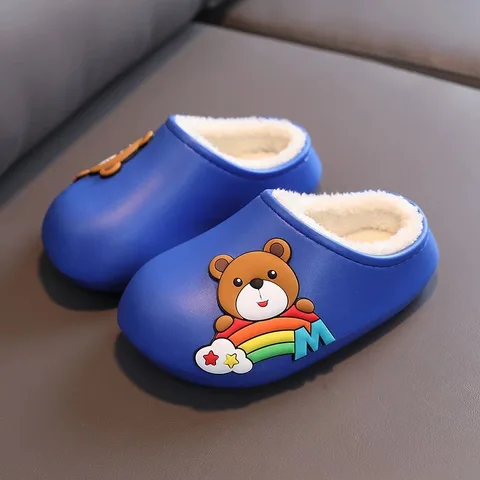 Children's waterproof foam slippers